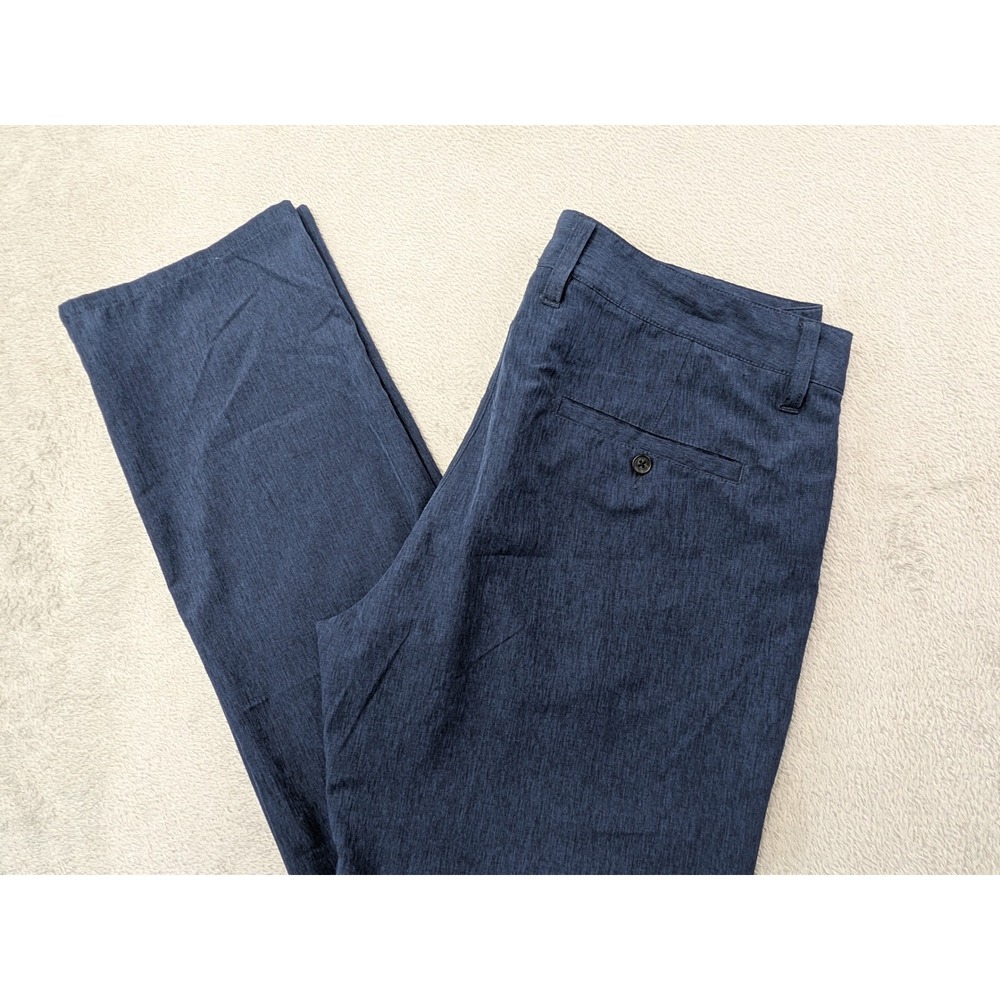 Travis Mathew Mens Pants Size 36‎ x 31 Blue Polyester Spandex Blend Golf Stretch